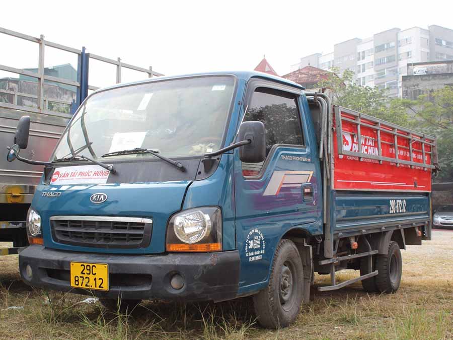 bảng giá xe tải Hà Nội