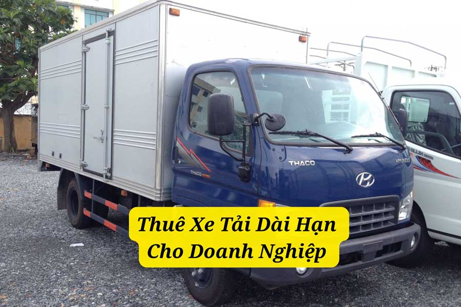 thuê xe tải dài hạn cho doanh nghiệp