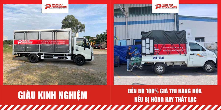 Đội ngũ Phúc Hưng hỗ trợ khách hàng chuyên nghiệp từ khâu tư vấn đến vận chuyển