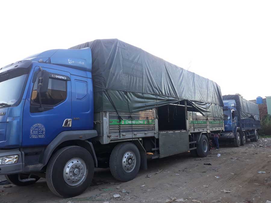 xe tải theo tuyến