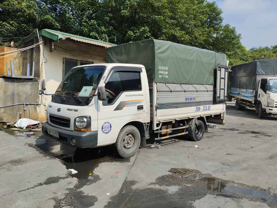 xe tải theo tuyến