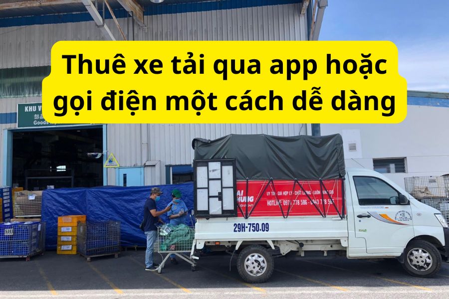 Nhu cầu thuê xe tải tại Hà Nội ngày càng tăng nhờ sự phát triển thương mại và đô thị hóa