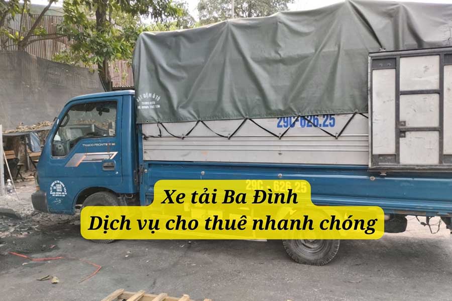 xe tải Ba Đình