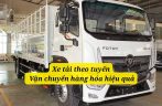 Xe tải theo tuyến – Giải pháp vận chuyển hàng hóa hiệu quả