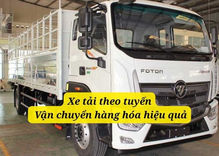 xe tải theo tuyến